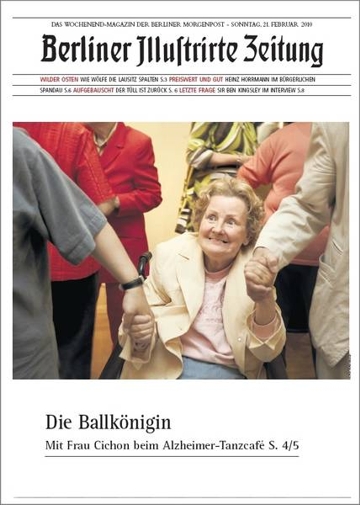 Titelseite der Berliner Illustrierten Zeitung (Beilage zur Berliner Morgenpost) vom 21.02.2010