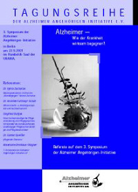 Cover des Readers zum 3. Alzheimer-Symposium (2001)